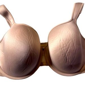 ThirdLove 24/7 Classic full coverage bra, nude, gently worn, size 44D